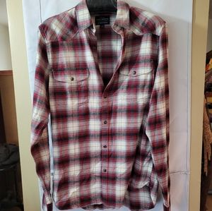 LUCKY BRAND, Mens Saturday Stretch flannel shirt